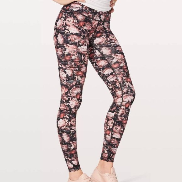 Lululemon Floral Wunder Under Hi-Rise Nulux size 10 - Picture 3 of 6